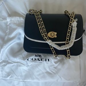 Coach Madison shoulder bag in black